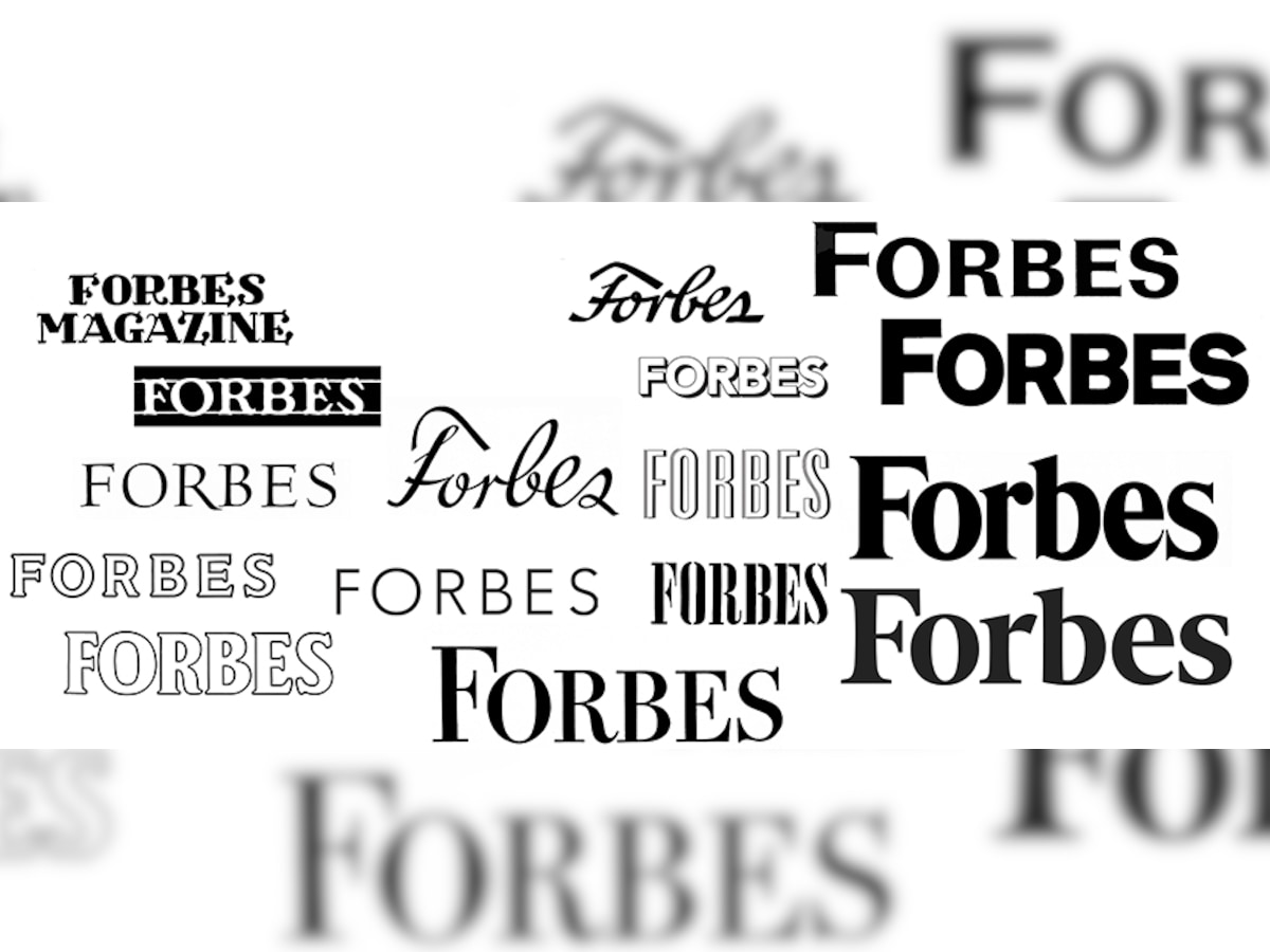 Forbes @ 100: How the brand's logo changed over a century, image size:1200x900