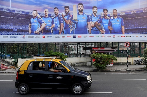 BCCI is all set for its e-auction for new bidders to sell media rights of the IPL, which will begin on June 12. 
Image: Indranil Mukherjee/AFP  BCCI is all set for its e-auction for new bidders to sell media rights of the IPL, which will begin on June 12. 
Image: Indranil Mukherjee/AFP 