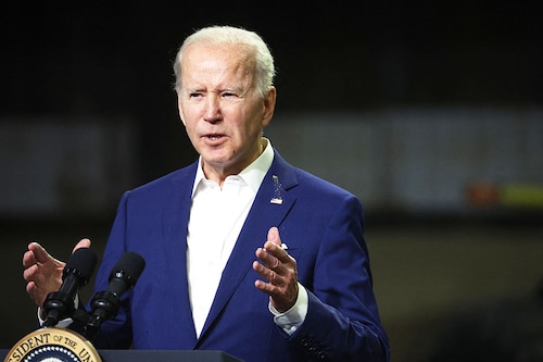 President Joe Biden"s administration will ease restrictions on the sale of gasoline.Â Image: Thomas Samson/AFPÂ 