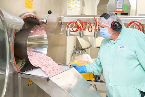 Covid-19 antiviral pill "Paxlovid", manufactured by Pfizer. (Credit: Handout/ Pfizer/ AFP)