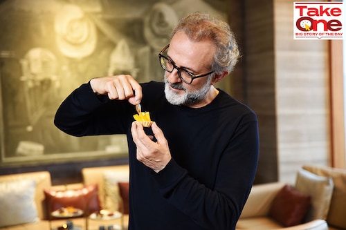Massimo Bottura"s restaurant Osteria Francescana, in the Italian town of Modena, has twice been ranked the best in the world  Image: Culinary Culture Massimo Bottura"s restaurant Osteria Francescana, in the Italian town of Modena, has twice been ranked the best in the world  Image: Culinary Culture