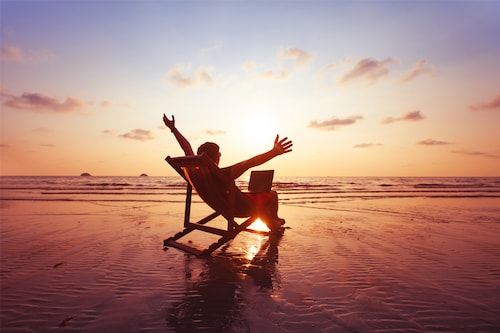 "On social networks, I"m connected with the people I work with," Steven says
Image: Shutterstock