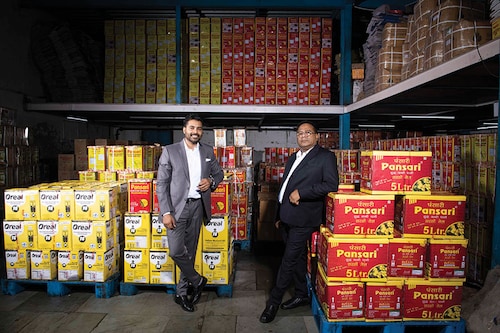 (left) Shammi Agarwal, Director, Pansari Group and Kamal Agarwal, Chairman, Pansari Group
Image: Amit Verma (left) Shammi Agarwal, Director, Pansari Group and Kamal Agarwal, Chairman, Pansari Group
Image: Amit Verma