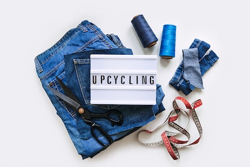 Plastic, denim, food packaging, broken furniture and more is now being transformed into fabrics and clothing thanks to India"s entrepreneurs. Image: Shutterstock Plastic, denim, food packaging, broken furniture and more is now being transformed into fabrics and clothing thanks to India"s entrepreneurs. Image: Shutterstock