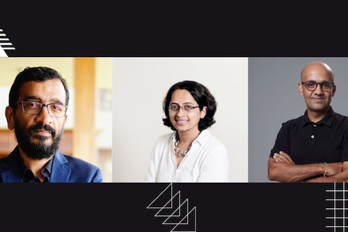 (From L-R) Unny Radhakrishnan, Sonia Khurana, Abraham Varughese (From L-R) Unny Radhakrishnan, Sonia Khurana, Abraham Varughese