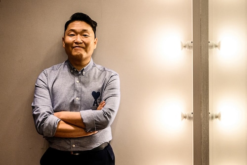 South Korean singer and producer Psy
Image: Anthony Wallace / AFP South Korean singer and producer Psy
Image: Anthony Wallace / AFP