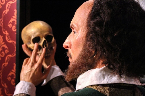 The "First Folio" by Shakespeare is a first folio edition of the collection of works by the Elizabethan playwright.
Image: Massimo Todaro / Shutterstock The "First Folio" by Shakespeare is a first folio edition of the collection of works by the Elizabethan playwright.
Image: Massimo Todaro / Shutterstock