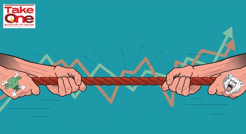 The phenomenal equity returns in the summer of 2020 and 2021 have given investors a strong reason to keep the spirit up, as they try hard to match steps with the beats of this highly volatile market
Image: Chaitanya Dinesh Surpur The phenomenal equity returns in the summer of 2020 and 2021 have given investors a strong reason to keep the spirit up, as they try hard to match steps with the beats of this highly volatile market
Image: Chaitanya Dinesh Surpur