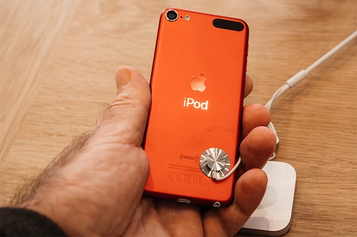 iPods, the trend-setting MP3 players, transformed how people get music and gave rise to the iPhone. (Credits: Shutterstock)