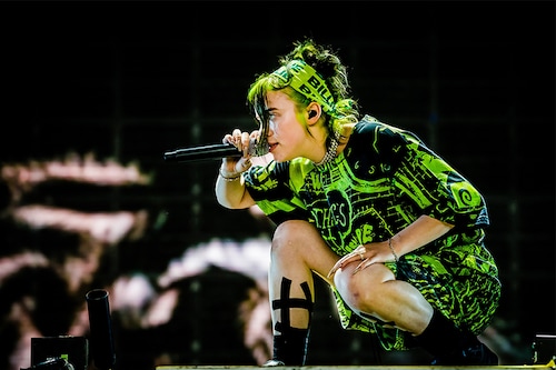 Billie Eilish is one of the 3,000 artists to have signed the MDE declaration alerting the public authorities to the urgency of the climate and ecological emergency. Image: Ben Houdijk / Shutterstock