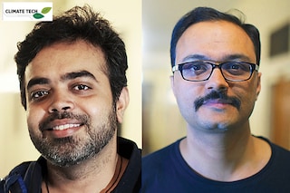 Anirudh Sharma (left), CTO, and Nikhil Kaushik, who is CEO