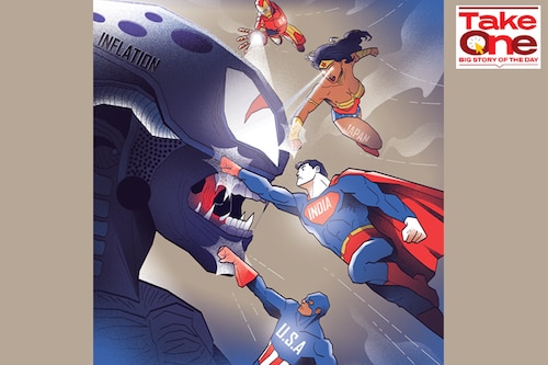 Will the superheroes be able to come to the rescue and avert the impending gloom?
Illustration: Chaitanya Dinesh Surpur Will the superheroes be able to come to the rescue and avert the impending gloom?
Illustration: Chaitanya Dinesh Surpur
