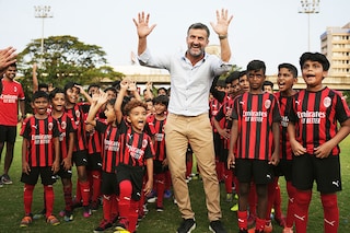 The Italian club opened its first academy in Kerala in partnership with Calicut Sports City. Christian Panucci of AC Milan is eager to develop Indian football as a whole.