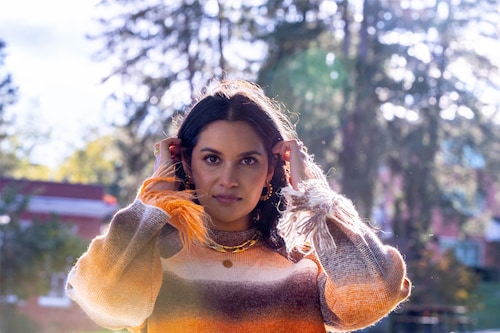 Artist Emmen Ahmed, who developed a following of nearly 18,000 on Instagram but felt pressure to make videos, in Lewisburg, W.Va., Sept. 27, 2022. Photographers and illustrators who once eagerly shared images of their work on Instagram are moving away from the site as it emphasizes video. (Mark Eric Trent/The New York Times)