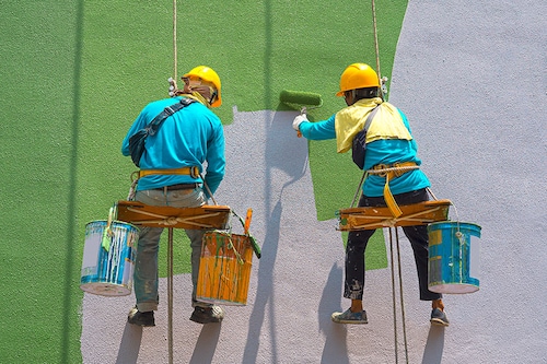 Scientists in Australia have developed a solar paint that can generate electricity.
Image: Shutterstock Scientists in Australia have developed a solar paint that can generate electricity.
Image: Shutterstock