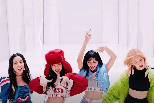 Jisoo, Jennie, Lisa and RosÃ© from Blackpink are becoming pillars of Korean soft power, like their male counterparts from BTS. Jisoo, Jennie, Lisa and RosÃ© from Blackpink are becoming pillars of Korean soft power, like their male counterparts from BTS.
Image: Blackpink / YouTubeÂ©