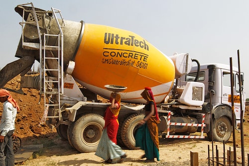 Ultratech acquired the 10.75 million tons on offer in an all-stock deal with 52 equity shares of Kesoram Industries being swapped for 1 share in Ultratech.
Image: Amit Dave/ Reuters Ultratech acquired the 10.75 million tons on offer in an all-stock deal with 52 equity shares of Kesoram Industries being swapped for 1 share in Ultratech.
Image: Amit Dave/ Reuters