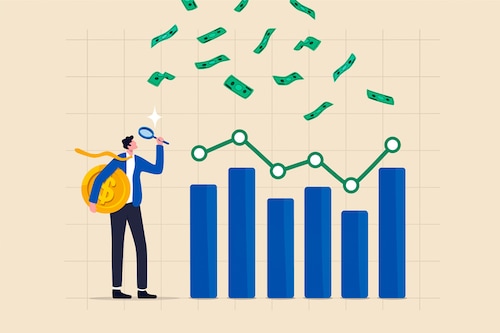 Bond markets went through a topsy turvy phase across all regions in 2023, the impact of which was felt in equities and gold as investors shifted to alternative assets as a safe bet. Image: Shutterstock Bond markets went through a topsy turvy phase across all regions in 2023, the impact of which was felt in equities and gold as investors shifted to alternative assets as a safe bet. Image: Shutterstock