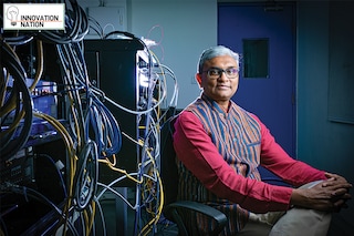 Sunil Gupta, co-founder and CEO, QNu Labs
Image: Selvaprakash Lakshmanan for Forbes India