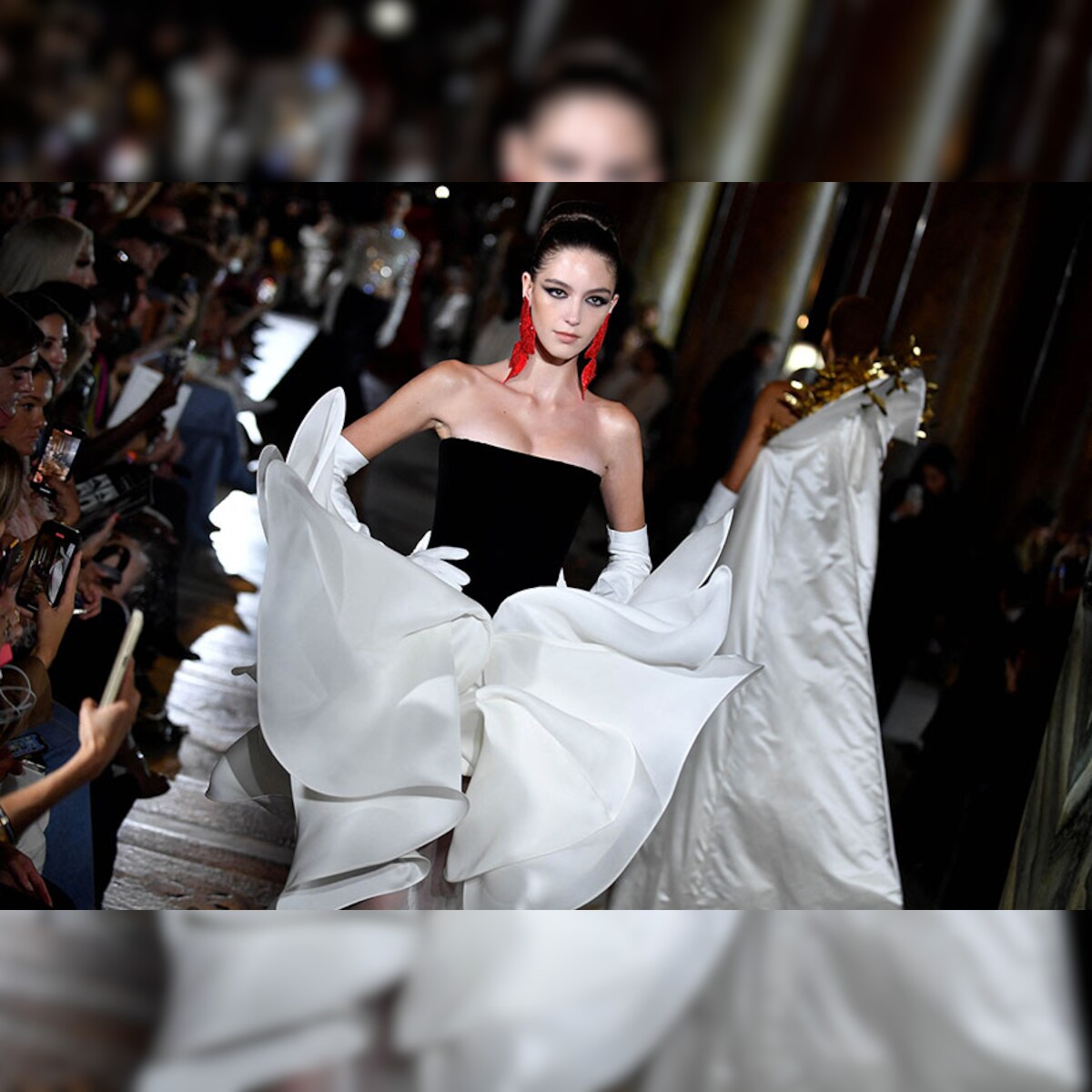 Fashion and film merge as Paris shows its opulent side for couture week