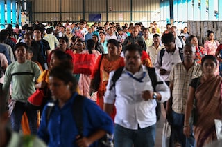 In India, a third of the population say they are more stressed post pandemic. Image: Indranil Mukherjee / AFP