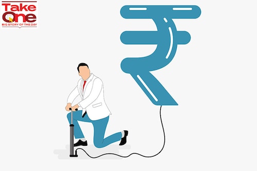 The aggregate corporate profit of Nifty 500 companies grew at a slower pace of 8.7 percent year-on-year (YoY) in FY23.
Image: Shutterstock
