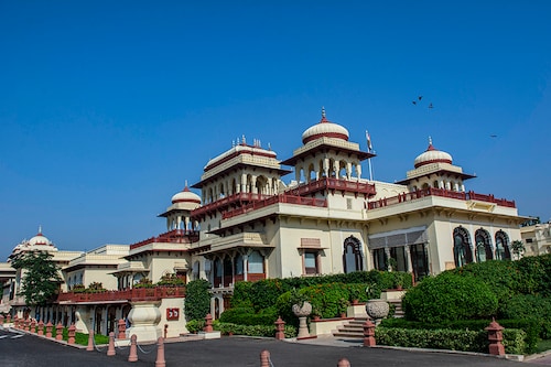 Rambagh Palace, Jaipur, India. Image Credit: Photo by Thierry Falise/LightRocket via Getty Images Rambagh Palace, Jaipur, India. Image Credit: Photo by Thierry Falise/LightRocket via Getty Images