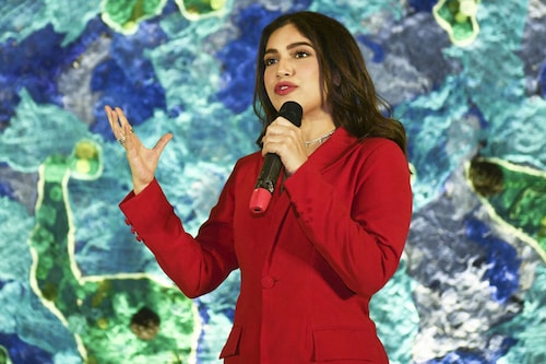 Bollywood actor Bhumi Pednekar
Image: Narinder Nanu / AFP Bollywood actor Bhumi Pednekar
Image: Narinder Nanu / AFP