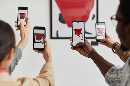 Many art establishments are now reviewing their policy surrounding photography. Many art establishments are now reviewing their policy surrounding photography. Image: Shutterstock