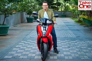 Tarun Mehta, Co-founder and CEO of Ather Energy Image: Nishant Ratnakar for Forbes India