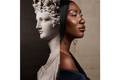 Lancôme recently unveiled a skincare and makeup collection created in collaboration with the Louvre.
Image: Courtesy of Lancôme x Louvre Lancôme recently unveiled a skincare and makeup collection created in collaboration with the Louvre.
Image: Courtesy of Lancôme x Louvre
