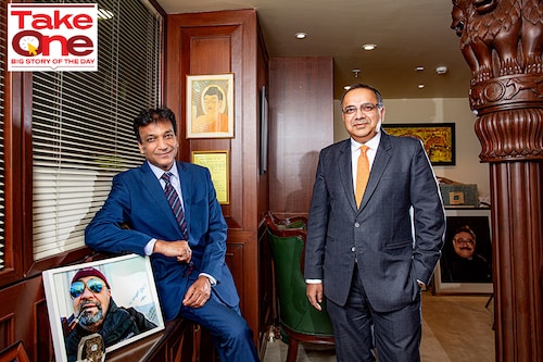 (L-R) Sanjeev Kumar, partner and member management committee at Luthra and Luthra and Harry Chawla, managing partner, Luthra and Luthra. Image: Madhu Kapparath