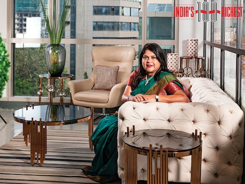 Falguni Nayar, Executive chairperson, managing director and chief executive officer, Nykaa
Image: Mexy Xavier