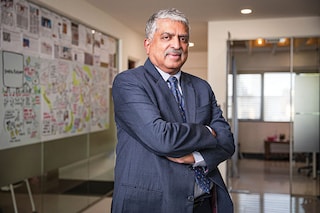 Nandan Nilekani, Cofounder, Infosys
Image: Samyukta Lakshmi / Bloomberg via Getty Images