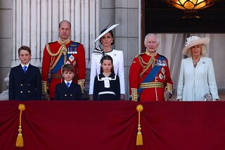 For decades the royal family has been seen emerging from the room after coronations, weddings and other landmark occasions. 
Image: Henry Nicholls / AFPÂ©