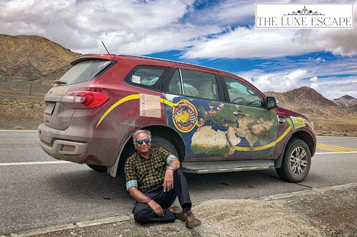 Mahendra Patel of Ahmedabad started his explorations long before he, or his family, even had a car. Mahendra Patel of Ahmedabad started his explorations long before he, or his family, even had a car.