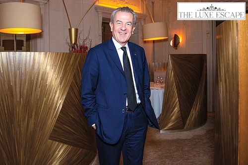 Laurent Gardinier, President of luxury hotel association Relais & ChÃ¢teaux  Image: Virginie Clavieres/Paris Match Via Getty Images