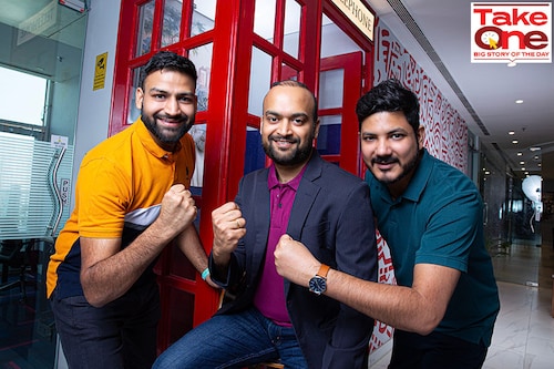 Grip Invest Technologies Pvt Ltd - (from left) Aashish Jindal, Co-founder & CPO Nikhil Aggarwal, Founder & CEO Vivek Gulati, Co-founder & COO. Grip is an investment platform that allows retail investors to diversify their portfolio with fixed income investment opportunities.
Photo: Madhu Kapparath Grip Invest Technologies Pvt Ltd - (from left) Aashish Jindal, Co-founder & CPO Nikhil Aggarwal, Founder & CEO Vivek Gulati, Co-founder & COO. Grip is an investment platform that allows retail investors to diversify their portfolio with fixed income investment opportunities.
Photo: Madhu Kapparath