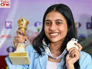 Divya Deshmukh became the youngest and the first Indian to win the Women"s World Cup Image: PTI Photo