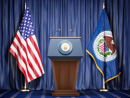 Should inflation surge in an already capacity-strained economy, the Federal Reserve may be forced to maintain high interest rates, setting the stage for a protracted conflict between a Trump administration and the central bank.
Image: Shutterstock