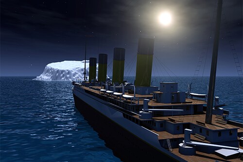 The invincible Titanic sunk because of delayed communication between the spotter boy and the captain (Shutterstock.com/ Michael Rosskothen) The invincible Titanic sunk because of delayed communication between the spotter boy and the captain (Shutterstock.com/ Michael Rosskothen)