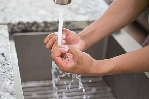 An increase in the number of people who wash their hands with soap can also be attributed to the income levels of families, an individual’s willingness to use soap and existing cultural beliefs - factors which are primarily beyond the control of a basic WASH program  (Photo: Shutterstock)

