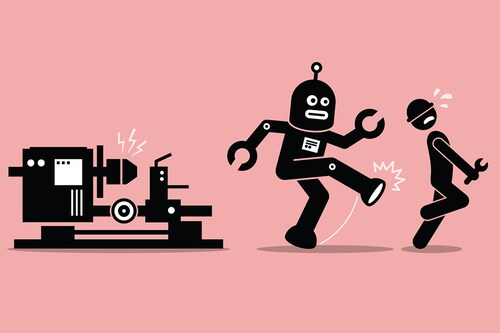 Machines need humans. There will always be new jobs to do. Image: Shutterstock