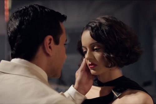 Saif Ali Khan and Kangana Ranaut in Rangoon