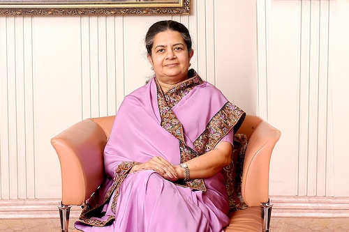 Rajashree Birla, Chairperson Aditya Birla Centre for Community Initiative and Rural Developmentg (Photo: Umesh Goswami/The India Today Group/Getty Images)