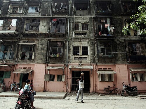 MUMBAI, INDIA - JUNE 20, 2008: Housing - Redevelopment - BDD Chawl at Worli. (Photo by Kunal Patil/Hindustan Times via Getty Images) MUMBAI, INDIA - JUNE 20, 2008: Housing - Redevelopment - BDD Chawl at Worli. (Photo by Kunal Patil/Hindustan Times via Getty Images)