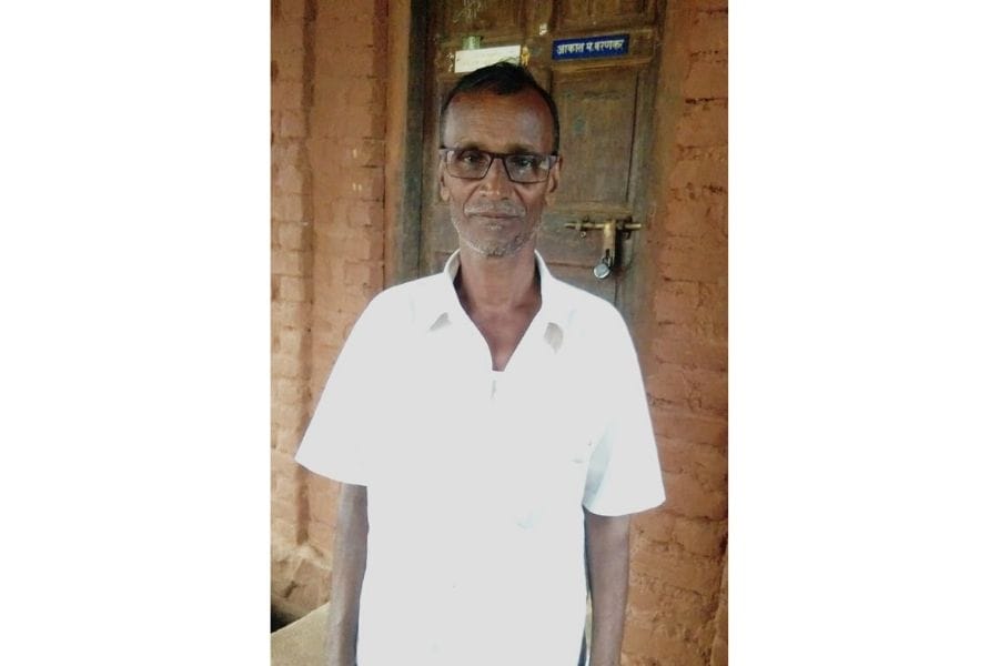 Lead farmer Nathuram Kodere