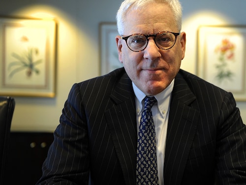 WASHINGTON, DC - APRIL 27:    Kennedy Center board chairman David Rubenstein photographed at his Carlyle Group office on April 27, 2010 in Washington, D.C. (Photo by Ricky Carioti/The Washington Post via Getty Images)