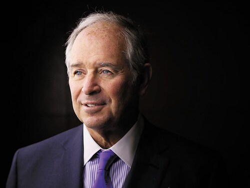 Stephen Allen Schwarzman is an American businessman, investor, and philanthropist. He is the chairman and CEO of The Blackstone Group