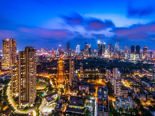 Central Mumbai's cityscape and skyline- Lalbaug-Parel, Lower Parel, Worli, Currey Road, Prabhadevi
